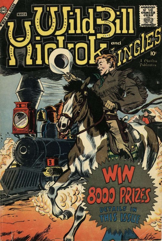 Wild Bill Hickok and Jingles #71 FN ; Charlton | March 1959 Train