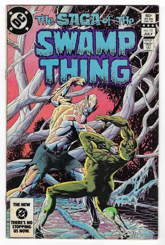 The Saga of Swamp Thing #15 Direct Edition (1983)