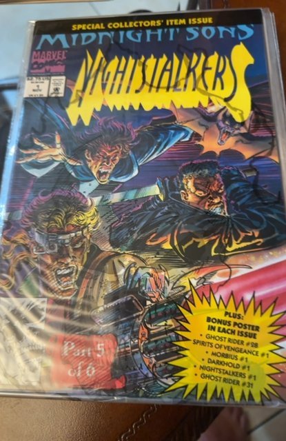 Nightstalkers #1 (1992) Blade 