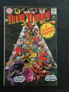 TEEN TITANS #13 / 1966 / CHRISTMAS COVER