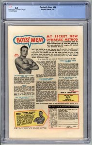 Fantastic Four 49 CGC 8.0