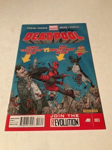 Deadpool 3 Nm Near Mint Signed Gerry Duggan Marvel Comics