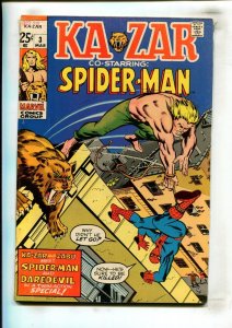 KAZAR #3 (4.0) SPIDER-MAN!! 1970