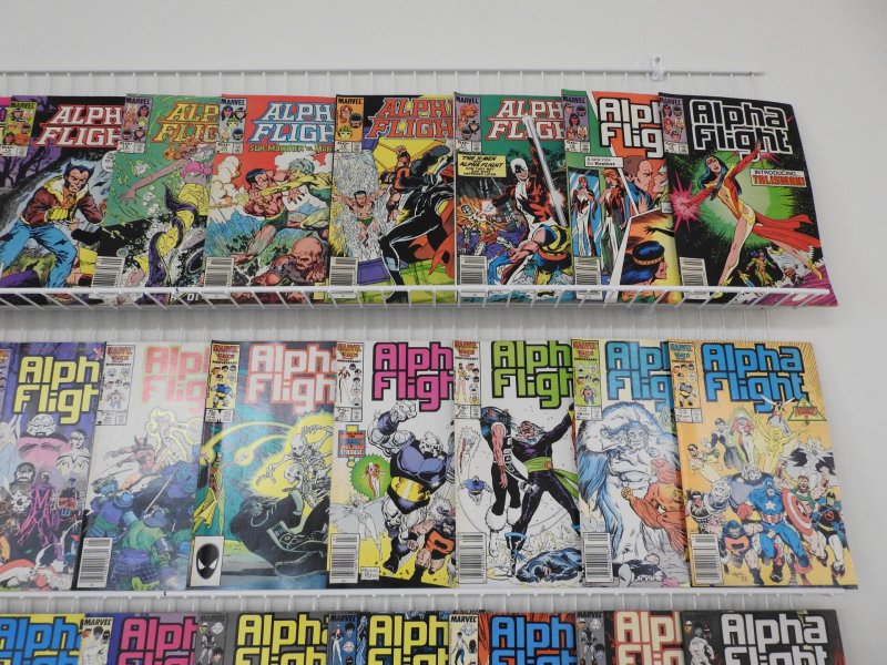 Alpha Flight 1-92 Complete Run W/ Annuals #1,2!! Avg FN Condition!