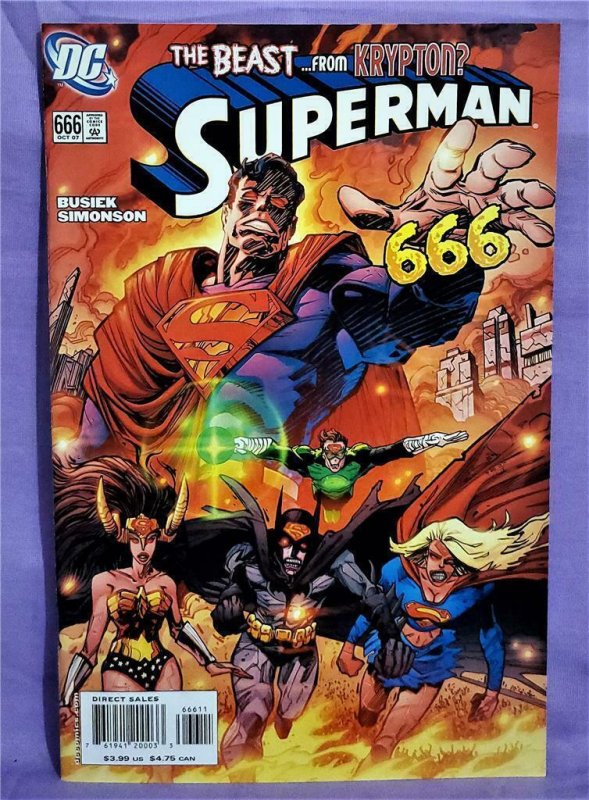 SUPERMAN #666 - 673 Annual #13 Walt Simonson Kurt Busiek (DC 2007)