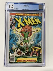 X-Men 101 1976 Cgc 7.0 OW/W pages Marvel Comics 1st Phoenix