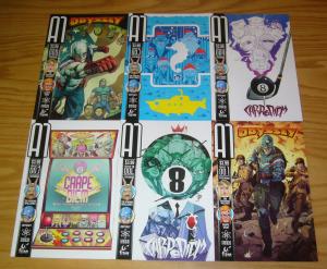 A1 #1-6 VF/NM complete series - weirding willows - carpe diem - odyssey  atomeka