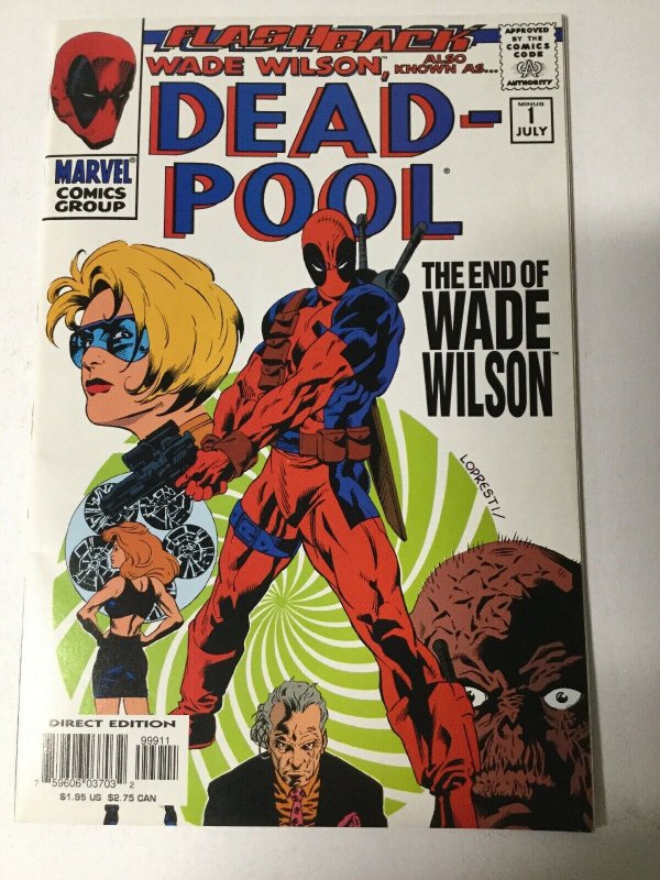 Deadpool -1 Nm Near Mint Marvel