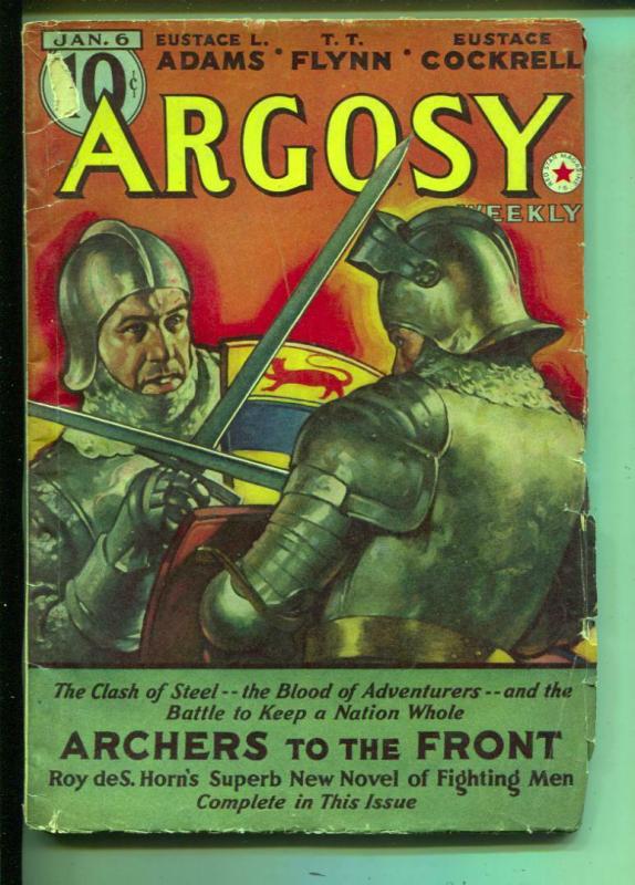 Argosy-Pulp-Jan-1940-T. T. Flynn-Jack Mann-Garnett Radcliffe