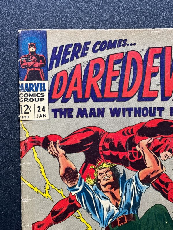 Daredevil #24 (1967) Ka-Zar App - VG+ - Silver age