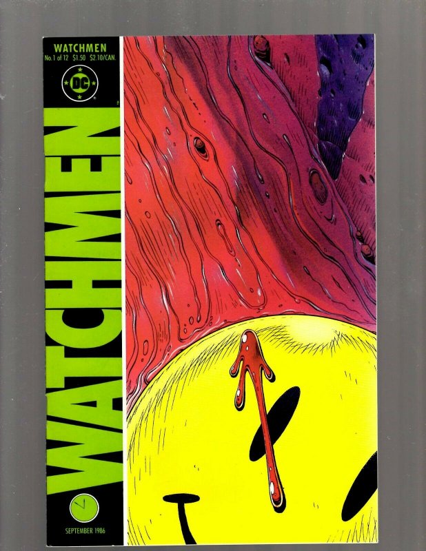 Watchmen Complete DC Comics LTD Series # 1 2 3 4 5 6 7 8 9 10 11 12 A. Moore SB5