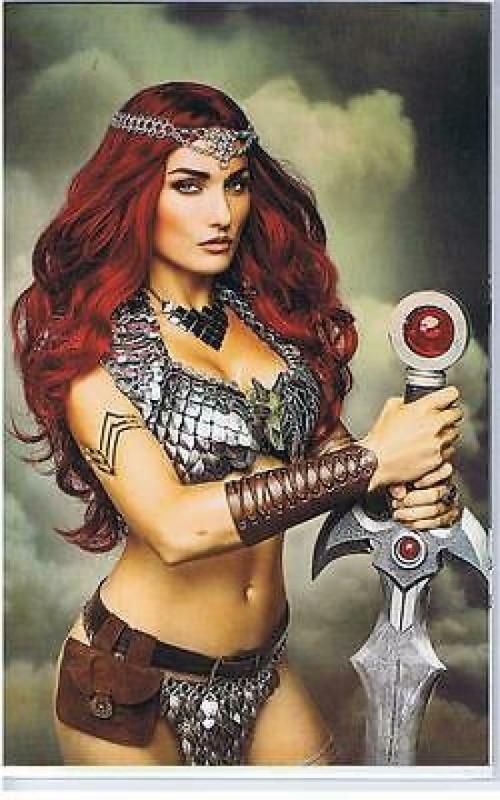 RED SONJA #4, NM-, She-Devil, Vol 4, Virgin CosPlay, 2016, more RS in store