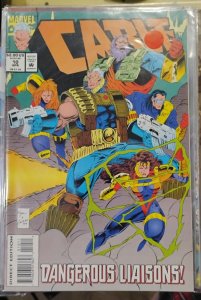 Cable # 10   1994 Marvel disney  NATHAN SUMMERS  omega red DANGEROUS LIAISONS