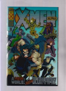 X Men Alpha #1 - A New Beginning! (9.0) 1995