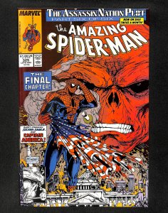 Amazing Spider-Man #325 Red Skull Captain America McFarlane!