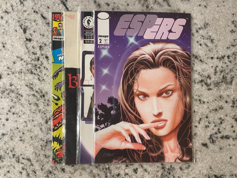 4 Comics Espers 2 + Nexus In Blue 1 + Bloodlines # 5 + Tales From Beyond 4 RH21