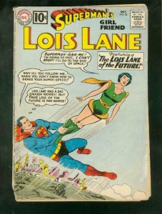 SUPERMANS GIRL FRIEND LOIS LANE #28 1961-FUTURE LOIS-DC FR/G