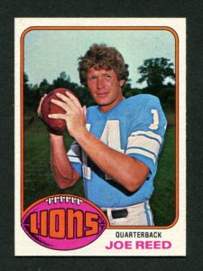 1976 Topps Joe Reed #137 NM-MT  Detroit Lions