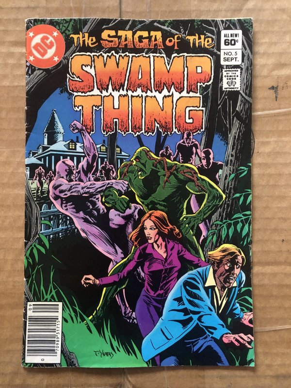 The Saga of Swamp Thing #5 Newsstand Edition (1982)