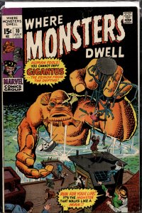 Where Monsters Dwell #10 (1971) Gigantus