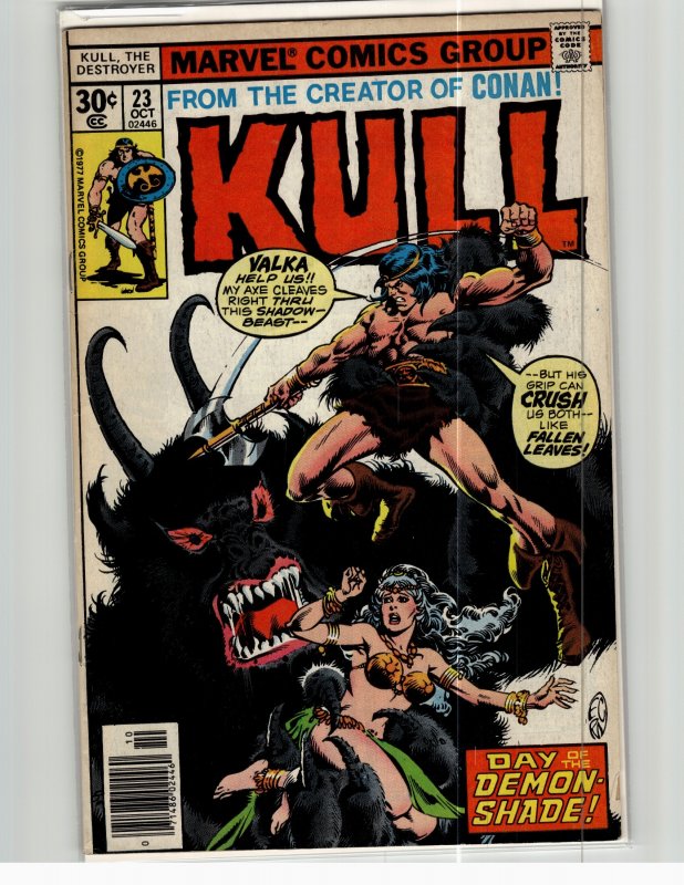 Kull the Destroyer #23 (1977) Kull