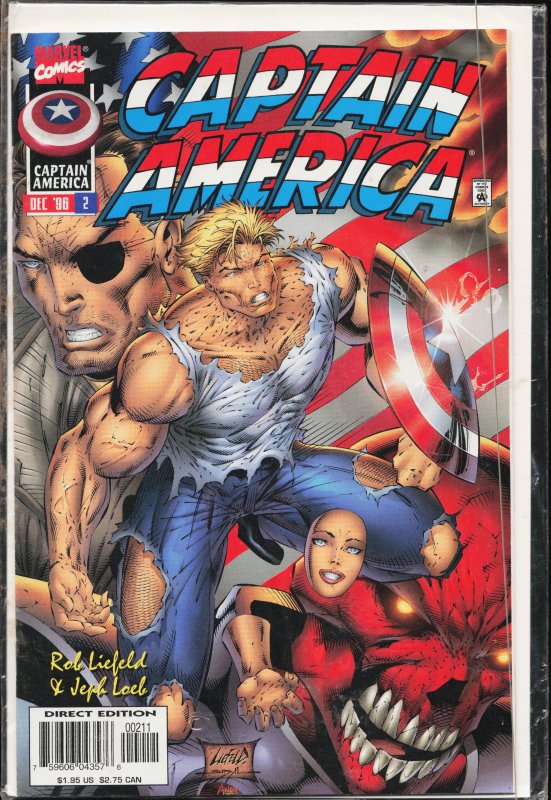 Captain America #2 (1996) Captain America