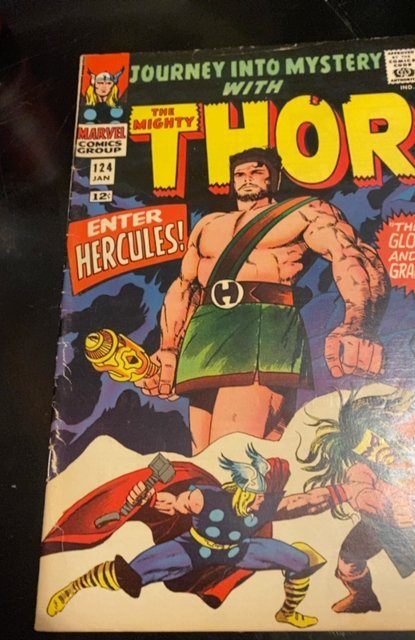 Journey into Mystery #124 (1966) Enter Hercules