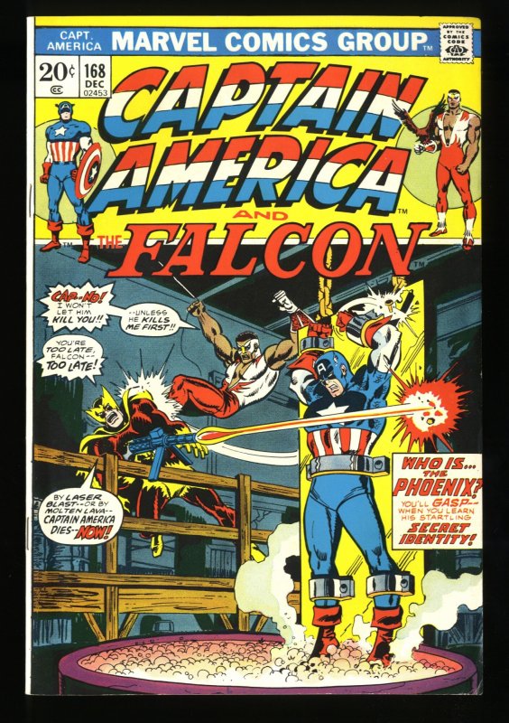 Captain America #168 VF 8.0 1st Helmut Zemo!