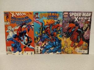 SPIDER-MAN & THE X-MEN #1 + SPIDER-MAN TEAM UP/X-MEN #1 + SPECTACULAR #197