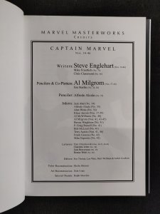 2011 Marvel Masterworks: Captain Marvel Vol. 4  - 1st printing HC OOP (9/9.2)