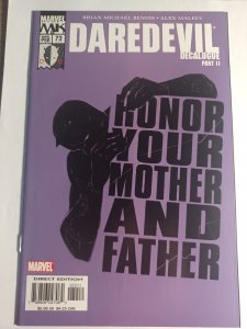 Daredevil #72 VF 2005 1st Print Marvel Knights C136A