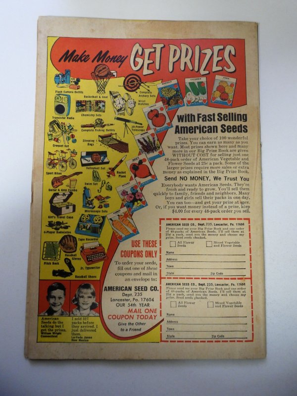 Edgar Rice Burroughs' Tarzan #207 (1972) VG Condition