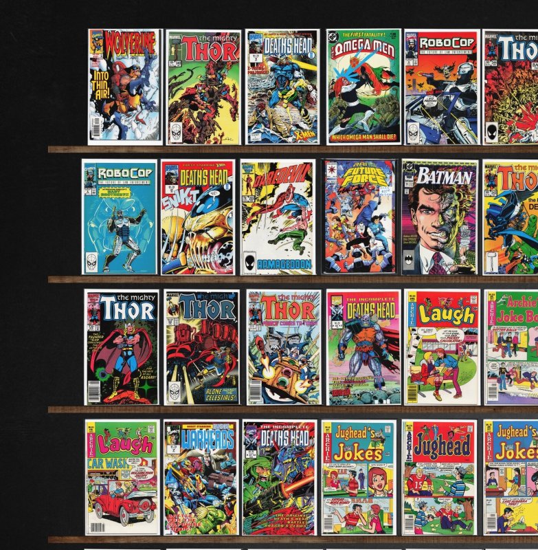 Huge Lot 150+ Comics with Thor, Legion Of Super Heroes & More!