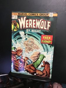 Werewolf by Night #22  (1974) The Face of The Fiend! VF- Wow!