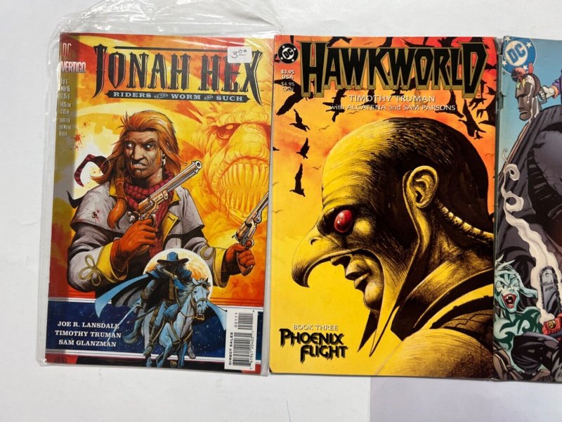 4 DC Comics JLA # 1 + Joker # 3 + Hawkworld # 3 + Jonah Hex # 1 Robin 33 JS46
