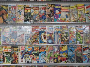 Huge Lot Comics W/Iron Fist, Avengers, Dr. Strange, Superman+ See Description