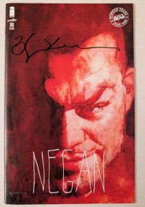 WALKING DEAD #186 NM BILL SIENKIEWICZ SIGNED VARIANT WITH COA