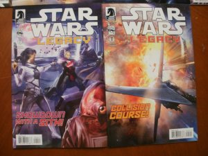 6 Mint STAR WARS Comic: Marvel HAN SOLO #1 & LEGACY #1 2 3 4 5 (Complete) Ania