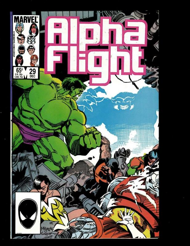 15 Alpha Flight Comics #25 26 27 28 29 30 31 32 33 34 35 36 37 89 Annual #1 JF4