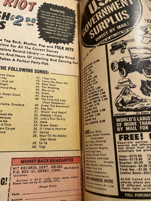 The X-Men #13 (1965)where stocks the juggernaut