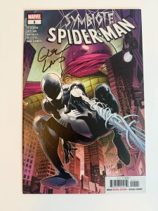 Symbiote Spider-Man #1 signed by Greg Land with COA! 27/115