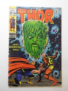 Thor #164 (1969) VG- Condition pencil fc