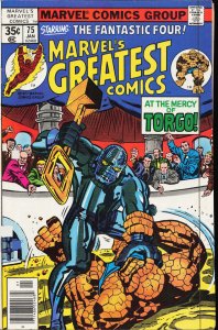 Marvel's Greatest Comics #75 (1978) Fantastic Four