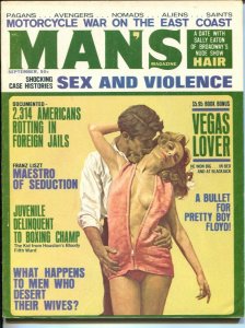 Man's Magazine 9/1970-Pretty Boy Floyd-George Foreman-cheesecake-exploitation-VG