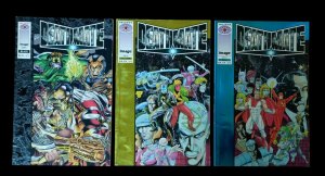 Deathmate Lot of 3, Black Blue Yellow, Image & Valiant Comics 1993 VF