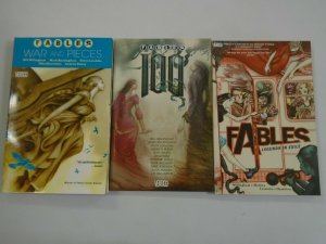 Fables TPB 3 different SC books 8.0 VF 