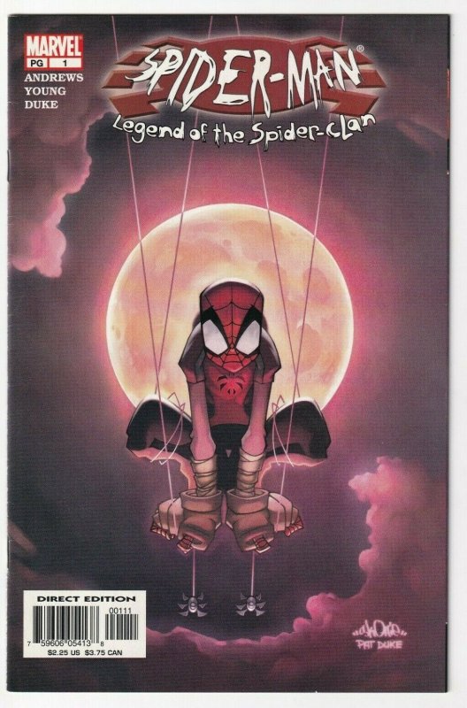 Spider-Man Legend Of The Spider Clan #1 December 2002 Marvel