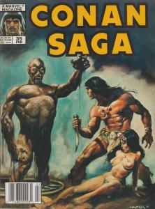 Conan Saga #35 - Conan the Barbarian - Magazine