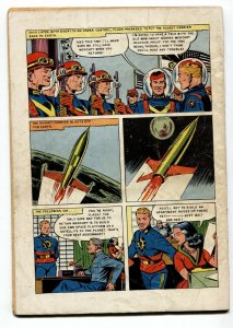 FLASH GORDON #2 1953-DELL-EXPLOSION COVER- SCI-FI-THRILLS-vg