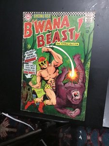 Showcase #66  (1967) 1st B’wanna Beast! Wow! affordable grade VG+